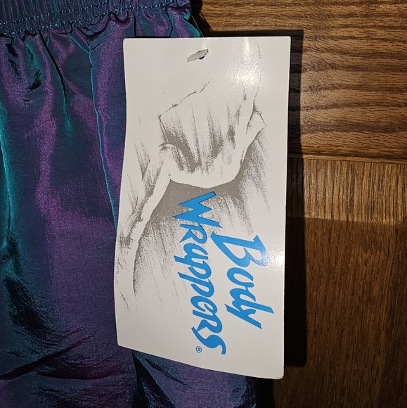 New Vintage Body Wrappers By Attitudes Style 402 Elastic Jogger Parachute Pants - Picture 6 of 14